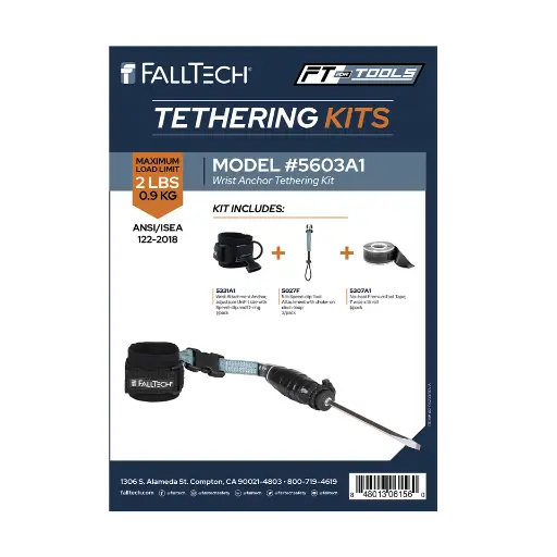 [5603A1] Tool Tethering Kit, 5 lb, Wristband