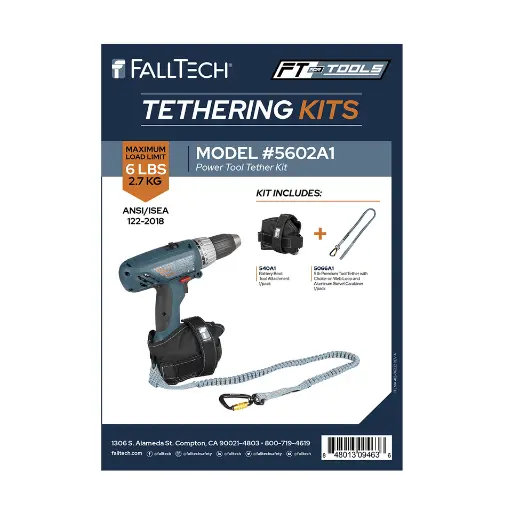 [5602A1] Tool Tethering Kit, 6 lb, Power Tool