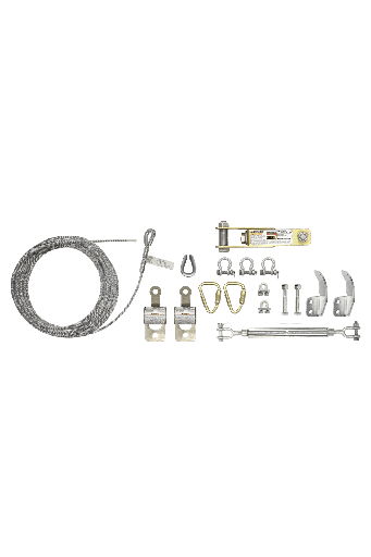 SteelGrip® Multi-span Temporary Cable HLL Assembly without Anchors