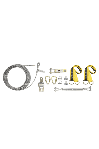 SteelGrip® Temporary Cable HLL System with Web Pass-through Anchors