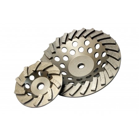 [CGDT410] Delux-Cut Spiral Turbo Cup Grinders